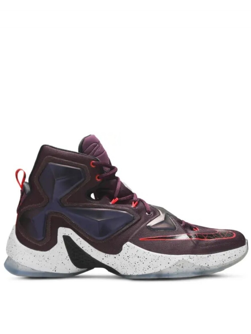 Nike LeBron 13 'Mulberry' Men's Basketball Shoes - Mulberry/Red